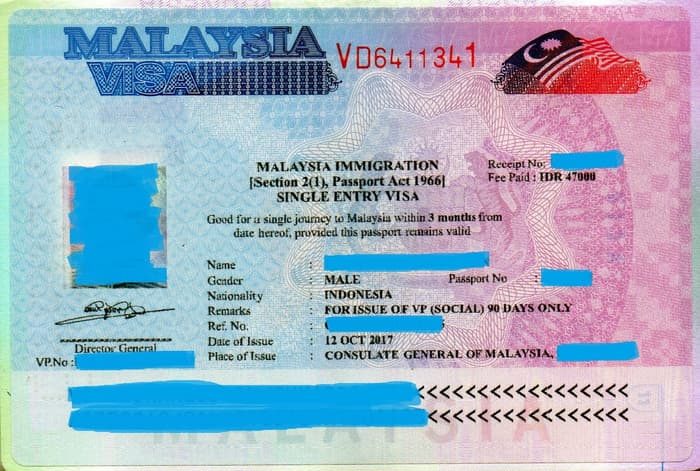 cara embuat visa kerja ke malaysia